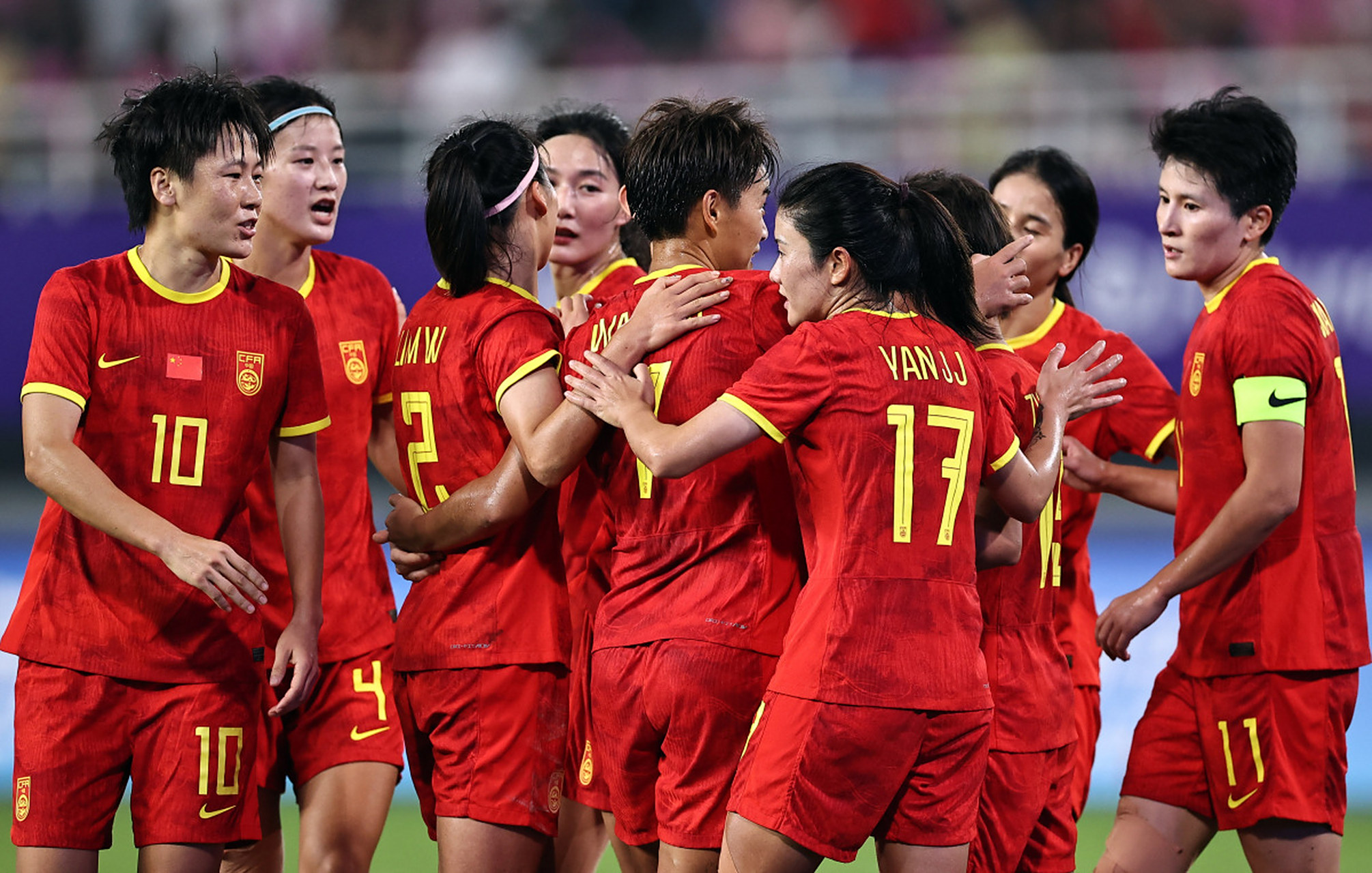 女足友谊赛中，中国击败德国